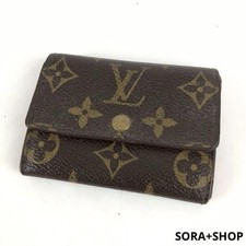 LOUIS VUITTON Porte Monnaie Plas Monogram Coin Case