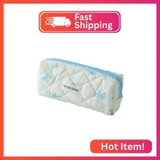 Carry bloom Pencil Pouch Cute Pencil Case for Girls Aesthetic Pencil Bag with Zi