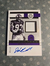 2022 Encased John Randle Legendary Swatch Signatures RPA /50 Vikings