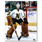 Gary Edwards Autographed Minnesota North Stars 8x10 Photo