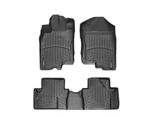 WeatherTech FloorLiner for 2010-2014 Honda Insight - 1st & 2nd Row, Black