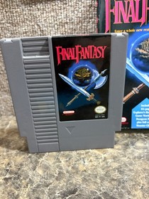 Final Fantasy (Nintendo NES) Complete in Box w/ Maps CIB