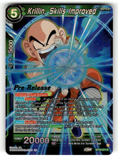 Krillin, Skills Improved BT18-071 Foil Rare Dawn of the Z-Legends Pre-Release
