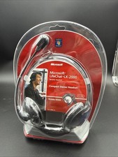 Microsoft LifeChat LX-2000 Mobile Headset Foldable Microphone PC/MAC NIB