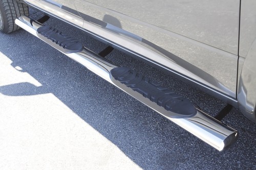 Lund 23984003, 2 Pack Polished Stainless 5In Oval Stainless Step Fits 09-21 Dodg - Picture 4 of 11