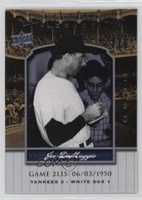 2008 Upper Deck Yankee Stadium Legacy Joe DiMaggio #YSL2135 HOF 12i0