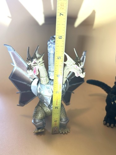 1994 Toho Trendmasters Godzilla & Mecha King Ghidorah Action Figures. - Picture 11 of 12