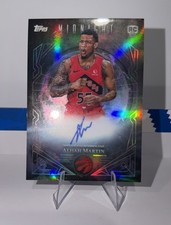 2025-26 Topps Midnight - Midnight Sun Signatures Alijah Martin Rookie Autograph