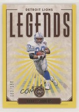 2020 Panini Legacy Legends Yellow 63/150 Barry Sanders #102 HOF 2d7