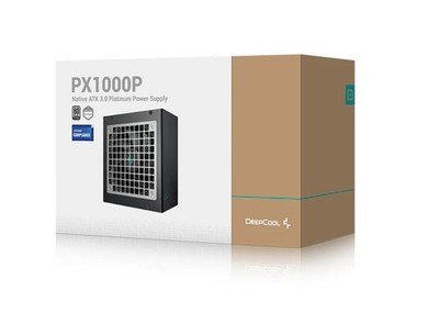 DeepCool PX1000P 1000W 80+ Platinum/Cybenetics ATX Power Supply 120mm Fan