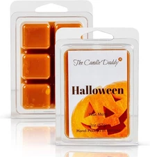 The Candle Daddy Halloween Pumpkin Spice Scented Fall Wax Melts Cubes - 1 Red 
