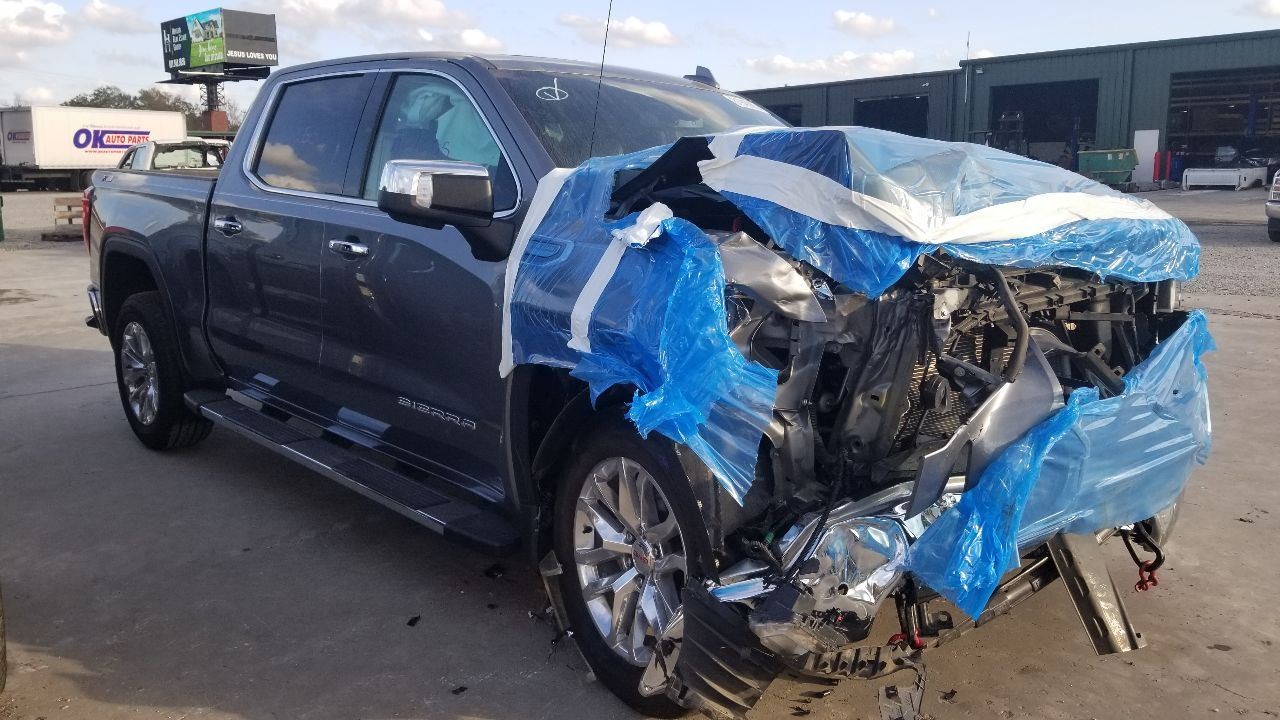 20 GMC SIERRA 1500 ROOF MOUNTED SHARK FIN ANTENNA SILVER 84469909