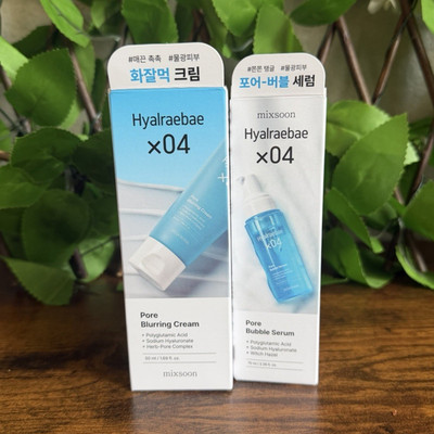 mixsoon Hyalraebae x04 Pore Blurring Cream + Serum Moisturizer, 70ml, 12M