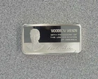 Franklin Mint Presidential Ingot Wilson 1000 grains .925 Silver (2 oz)