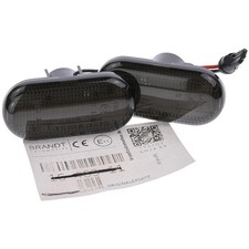 SEITEN BLINKER Blinkleuchten LED Schwarz für Dacia Logan I LS MCV KS 04-13