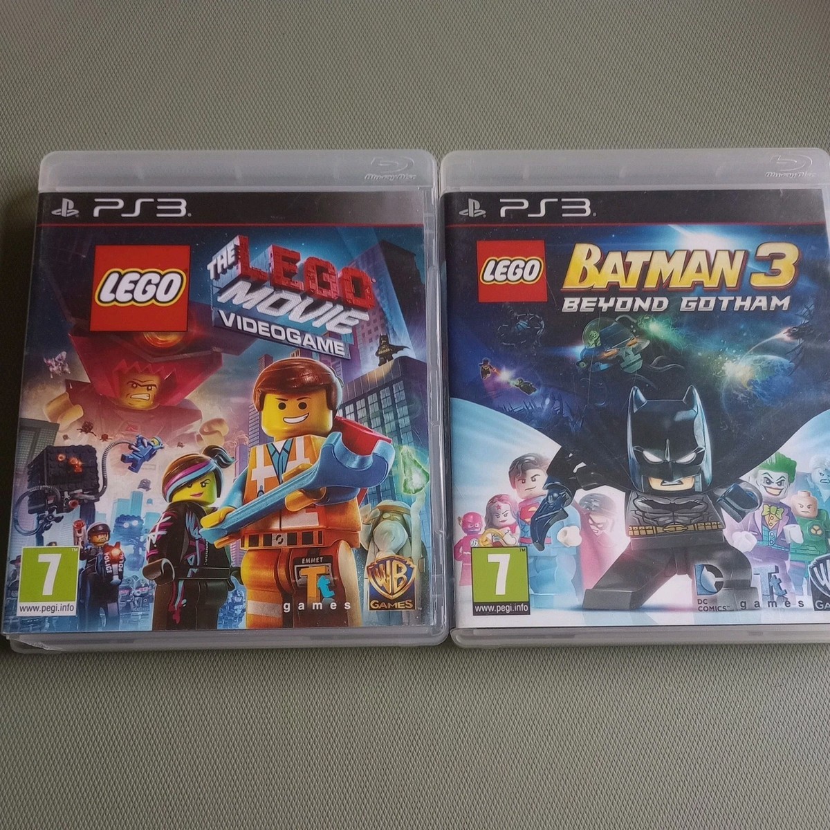 ps3 LEGO Movie Videogame ps3 LEGO Batman Beyond Gotham 2-game bundle