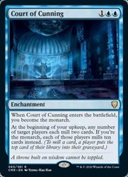 Court of Cunning 063/361 Commander Legends Rare