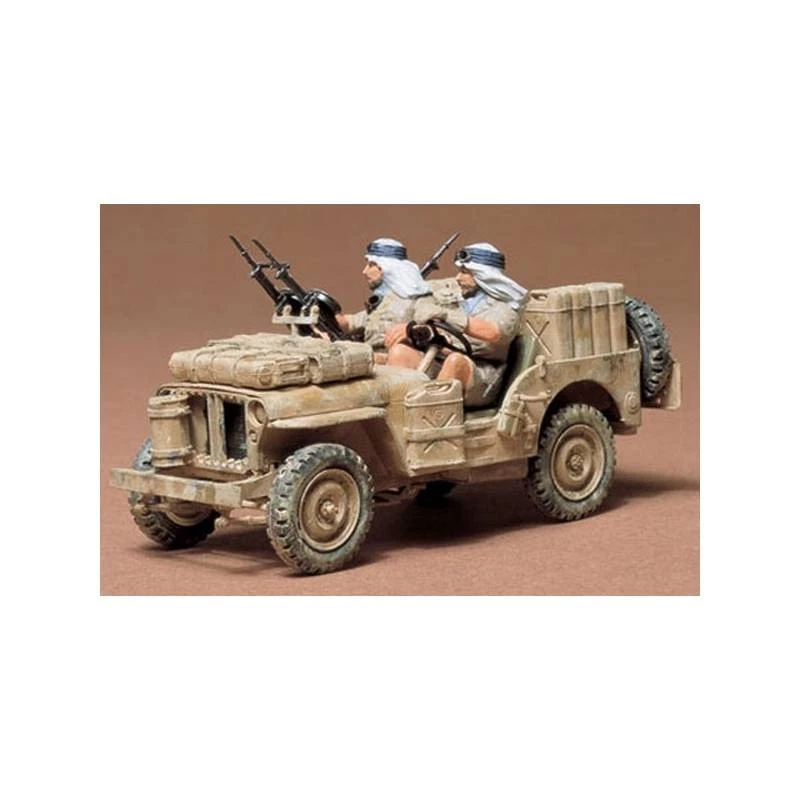 Modellino Britannici Speciale Servizio Jeep TAMIYA 35033 1/35ème Char Pro - Immagine 2 di 2