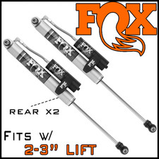 Fox 2.0 Performance Rear Reservoir Shocks Fit 20-26 Jeep Gladiator W2-3 Lift Fox 2.0 Performance Rear Reservoir Shocks Fit 20-26 Jeep Gladiator W2-3 Lift