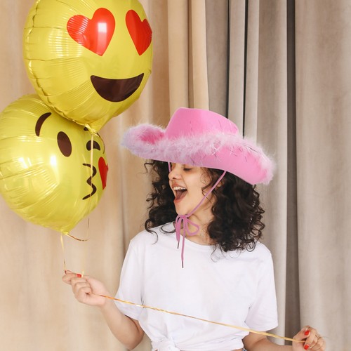 Western Cowboy Hat Cowgirl Party Headdress Man Child Style Costume - Picture 6 of 12