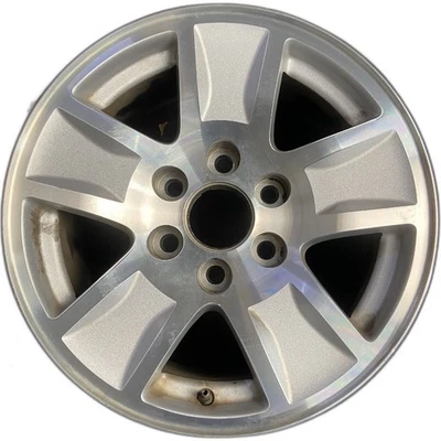 Chevrolet Machined Silver Tahoe OEM Wheel 17x8 2014-2020 Rim Alloy Factory 5657 - Image 1 of 4