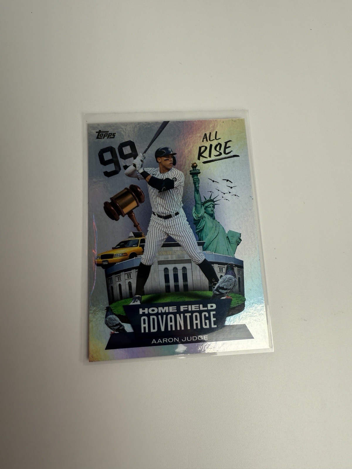 2022 Topps Home Field Advantage- Aaron Judge ⚾ Case Hit- Yankees- #HA-7