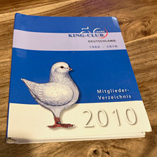 King-Club Mitgliederverzeichnis 2010 Tauben  ...