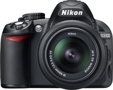 Nikon D3100 14.2MP Digital Camera Kit with 18-55mm f/3.5-5.6 VR Lens - Black 