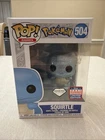Funko Pop! Pokemon - Squirtle #504 (Diamond Glitter) - Summer 2021 Exclusive