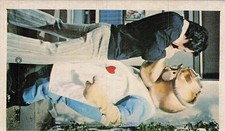 Vintage Japanese Menko Card Unmanned Bomb Tank Robot Man Sci-Fi