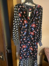 Talbots women's small dress Belted Sz 8 floral beautiful New With Tags $149.00