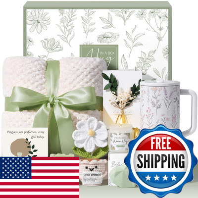 Mothers Day/Birthday Gifts for Women - Get Well Soon Spa Care Package, Luxury