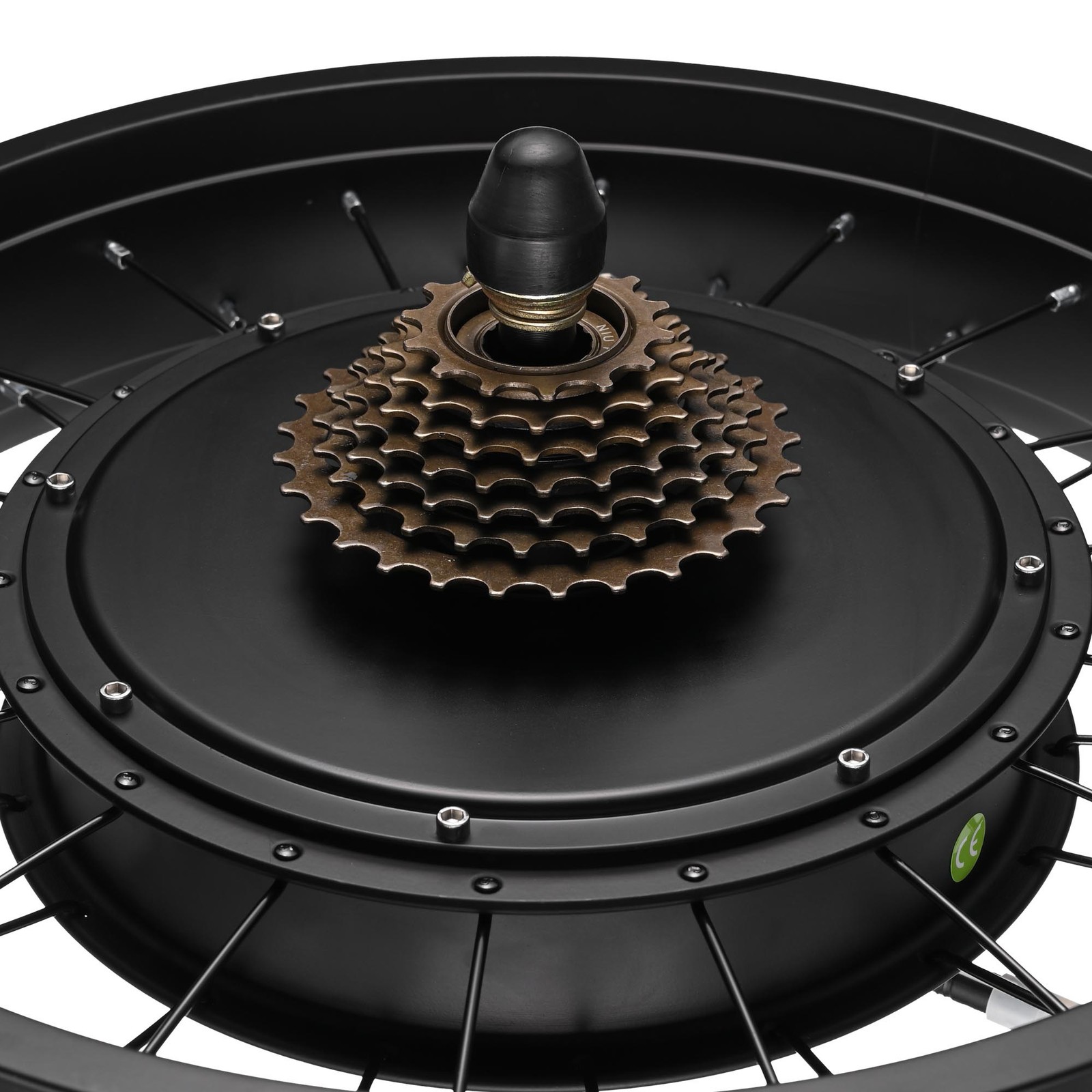 Xcceries 20"x4" Fat Tire 48V Ebike Rear Wheel Bicycle Conversion Kit LCD 1000W