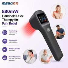 880mW Handheld Laser Therapy for Back Neck Shoulder Knee Pain Relief Home Use