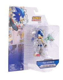 Jakks Pacific 4' Sonic The Hedgehog Comic Collection Metal Virus Figure new 2025