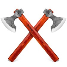 NedFoss 16" Champion Throwing Axe Set 2 Pack Throwing Axes and Tomahawks with...