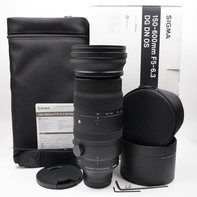 SIGMA Sports 150-600mm F5-6.3 DG DN OS für Sony E Mount [Top Mint] #7001LJ