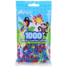 Beads Fuse Beads for Crafts, 1000pcs, Multicolor Glitter, Small