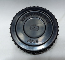 Nikon F NIPPON KOGAKU K.K. Black Rear Lens Cap F Mount NIKKOR OEM GENUINE Japan