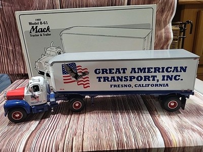 1960 B1 Mack Tractor Trailer  19-1184