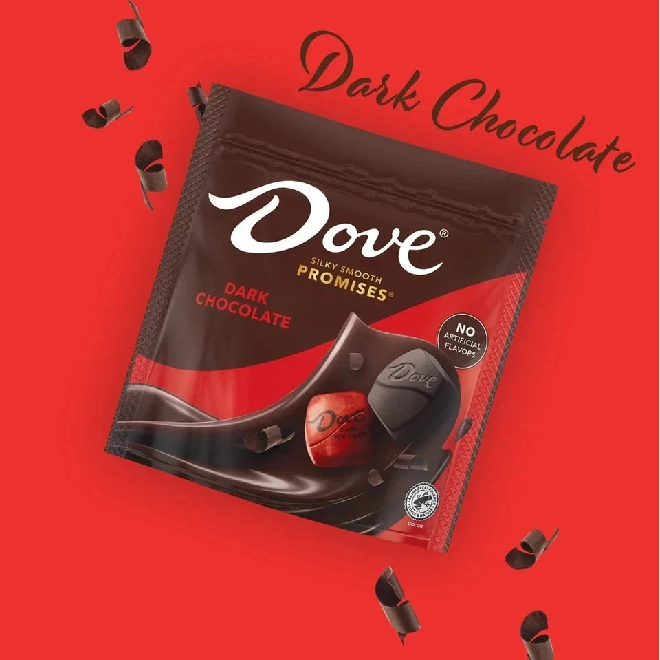 Caramelos de chocolate negro Dove Promises - Bolsa de 7,61 oz Foto 2 de 4