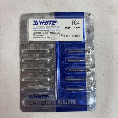 SS White carbide burs FG-4