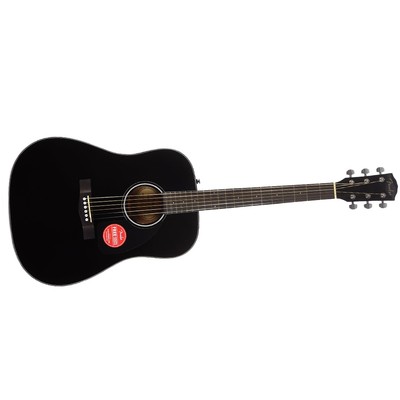 Fender CD-60 6-String Acoustic Guitar - Black for sale online | eBay