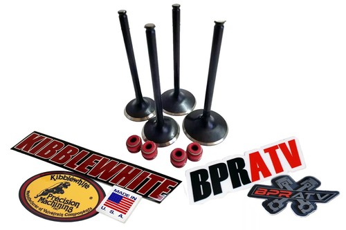 Yamaha Grizzly 700 OEM Replacement KIBBLEWHITE Intake Exhaust Valves & RED Seals - Picture 15 of 24