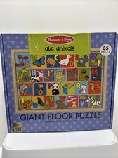 Melissa and Doug ABC animals giant floor puzzle