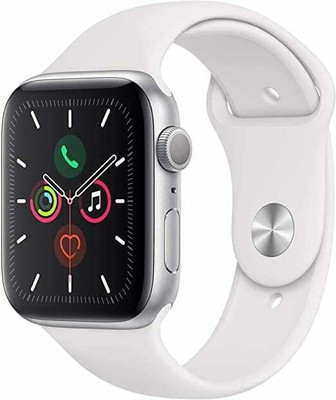 Apple Watch Series 5 (GPS + Cellular, 44 mm) Silber weiß Armband | eBay