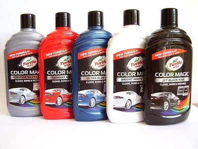 NEU TURTLE WAX Color Magic Farbauffrischer Farbpolitur Wachs Autopolitur 500 ml