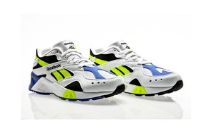 reebok aztrek white black cobalt yellow
