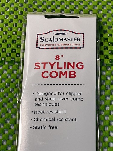 SCALPMASTER 8" Styling Comb (SC9277) Black Color ** FREE SHIPPING ** - Picture 4 of 8