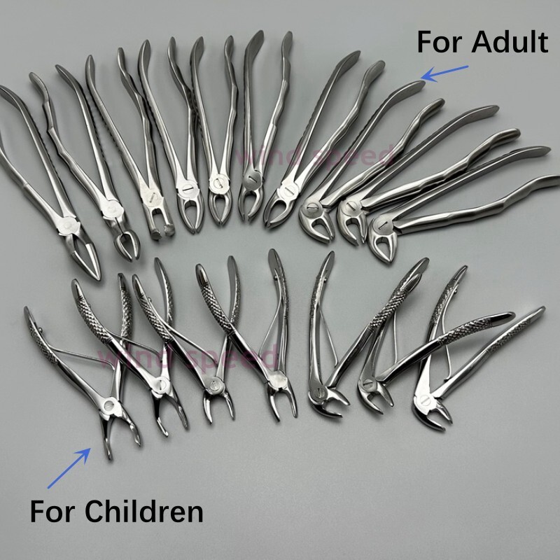 Kit de fórceps de extracción quirúrgica para alicates de extracción dental adultos niños